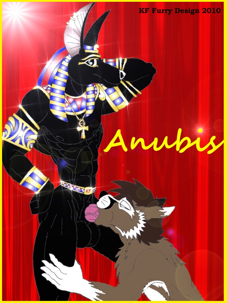 Ychan - m - anubis - anubis and fox