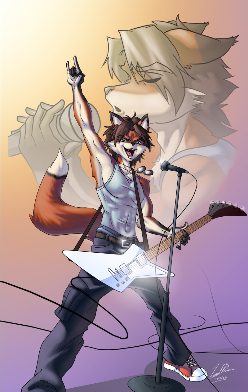 Ychan - r - furries with instruments - 83754