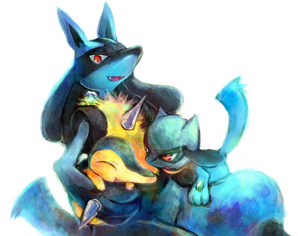 Ychan - r - make lucario happy~ - 87664