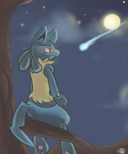 Ychan - r - make lucario happy~ - 87674