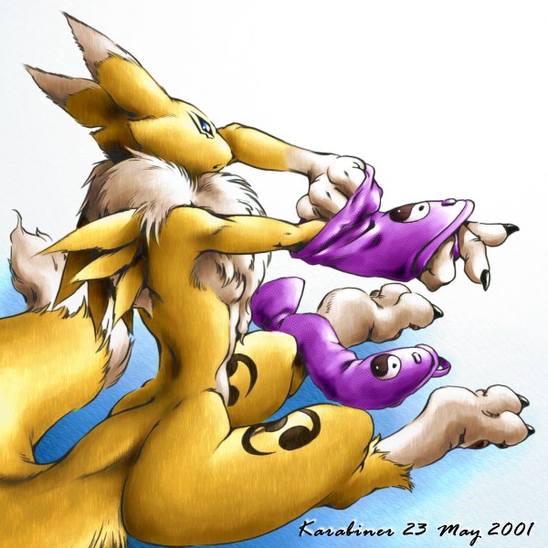 Ychan - f - renamon - 87752