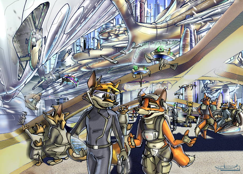 Ychan - c - furries in space - 88666