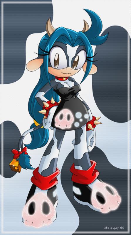 Ychan - r - cow woman - 8878