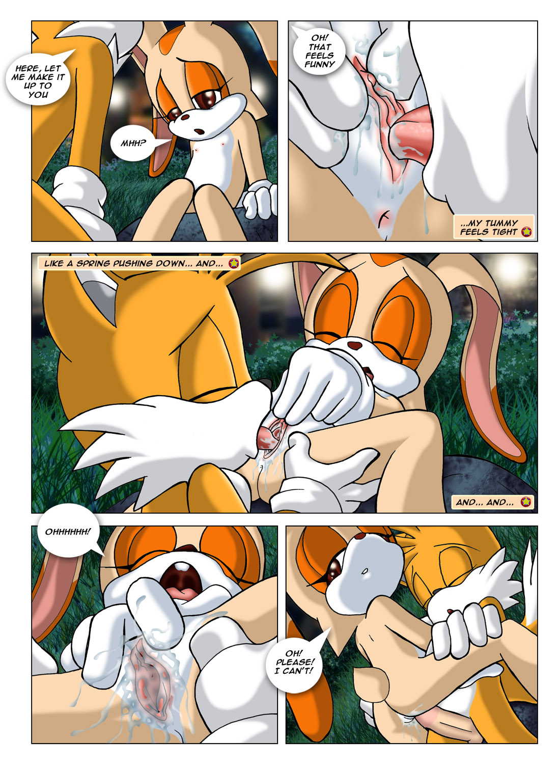 Ychan - s - sonic comic - 92033