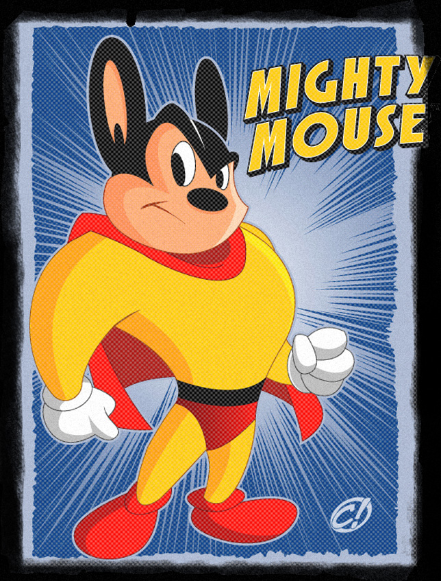 Ychan - c - mighty mouse - mighty mouse